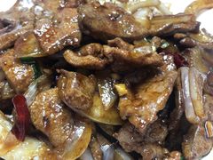 爆炒猪肝-素勤饮食店(城头巷店)