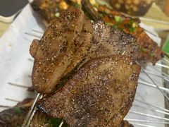 牛舌-野火鲜货烧烤(河边小院店)