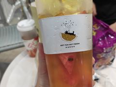 招牌水果青茶-YO!TEA有茶(坂田佳华领汇店)