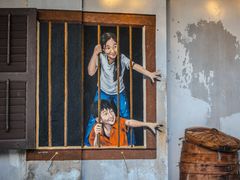 -槟城街头艺术街区