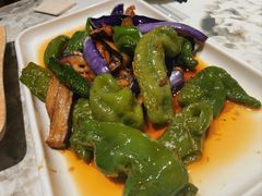 辣子烧茄子-马白开来特色羊排揪片子  (总店)