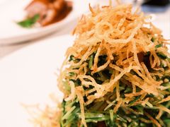巧拌豆苗-四季民福烤鸭店(王府井灯市口店)