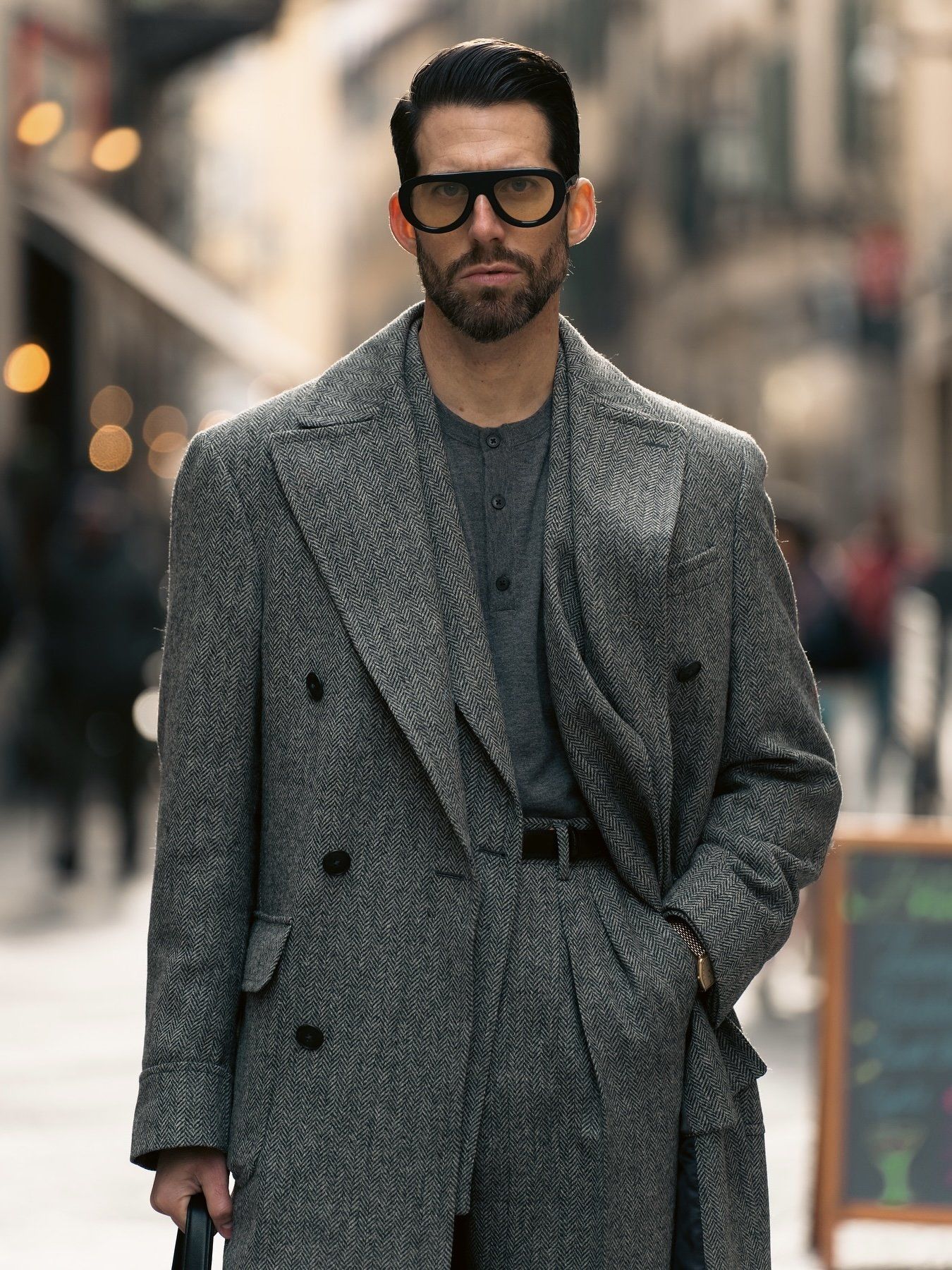 型男西装如何穿搭