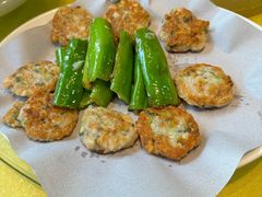 尖椒鱼饼-大笑饭堂(甲子桥店)