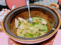 虾酱啫啫唐生菜-誉八仙酒楼(静安大悦城店)