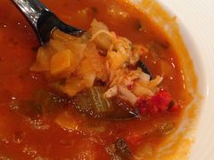 龙虾蔬菜汤配紫苏酱-郑州希尔顿酒店·阿米奇意大利餐厅