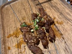 烤鲜牛肉串-串大叔炭火烤串·鸡西大冷面刀削面(总店)