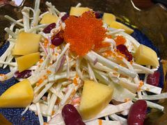 蟹籽芒果沙拉-鸟鹏烧鸟居酒屋(熙龙湾店)