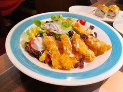 香炸三文鱼沙拉-山葵家·创意料理(宁波来福士店)