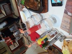 西瓜和菠萝果汁-炙烧战斧牛排餐厅(中山路动壹店)