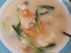 三鲜豆腐汤-渔民船说·北塘海鲜·天津菜·海肠捞饭(北塘古镇店)