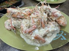 奶油罗氏虾-贞姨美食·老字号海鲜大排档