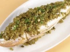 小黄鱼咸菜汤-胖大嫂渔家排档·全海景餐厅(渔村店)