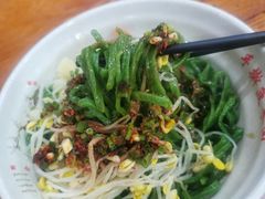 油泼面-手擀菠菜面(西康路店)