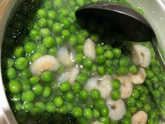 虾仁青豆-老浒记烤鸭-北京菜(琉璃厂店)