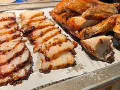 烤鸡烤肉双拼-绿茶餐厅(南方商城店)