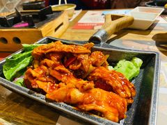 辣椒酱炒五花肉-冰川冷面·延边菜·炭烤串(观前店)
