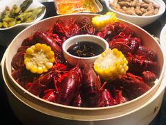 清蒸小龙虾-蓝贝壳音乐餐厅·小龙虾·烧烤·承接团建(滨江店)