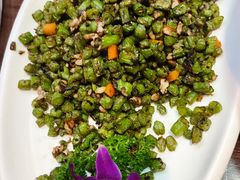 橄榄肉碎四季豆-东北大院·东北菜(三台子店)