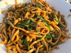 农家红炒长鱼炒面-三百碗宝应长鱼面(板仓街店)