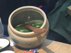 鸡汤芥菜-胡马八破·川菜小馆(高新万达店)