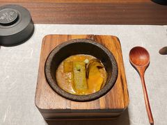 羊肚菌烧黑豆腐-无味舒食(思南公馆店)