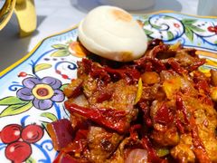 辣皮子炒小牛肉-阿里疆Alijiang·丝路美食·异域风情·清真(长楹天街店)