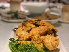 咸蛋黄螃蟹-新加坡海鲜共和(名胜世界圣淘沙海滨坊)