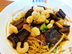 虾爆鳝拌川-春雪面馆(转塘店)