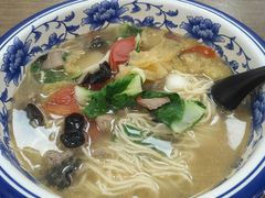 皮肚猪肝煮面-刘长兴(逸仙桥店)