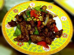 酱爆猪肝-那家小馆•北京菜•烤鸭(中关村店)