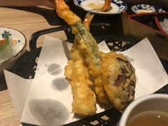 蔬菜天妇罗拼盘-王鼎精致料理铁板烧(世博源店)