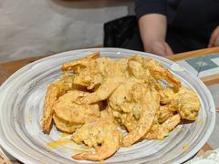 咸蛋黄油焗大虾-十面欢腾·海鲜面·台式Bistro(长乐路店)
