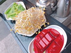 鲜鸭血-渝宗老灶火锅(时代天街店)