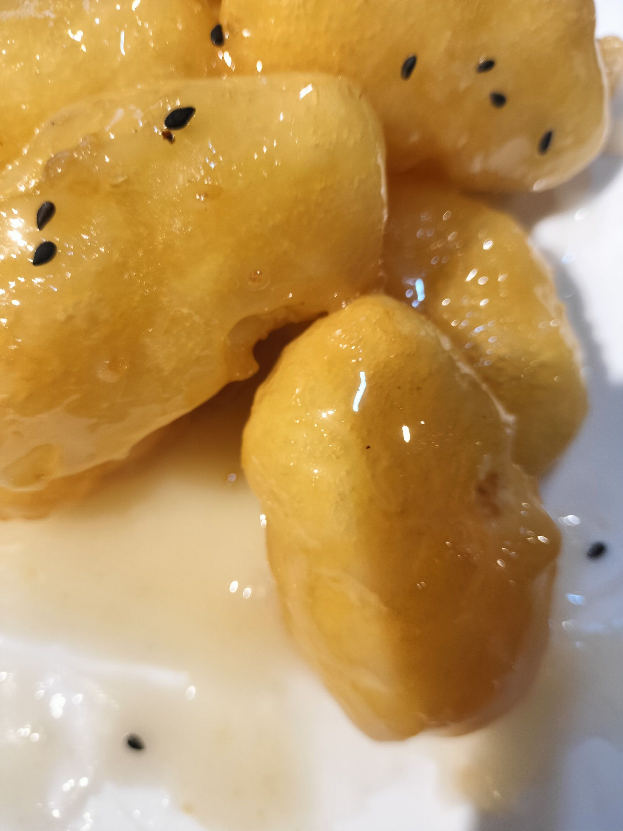 乳酪山药,乳酪放早了有点粘牙