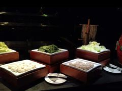 自助取餐区-上海锦江汤臣洲际大酒店壹阶层