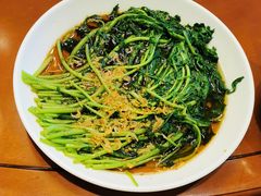 虾皮煎茼蒿-解家河南菜(商鼎路店)