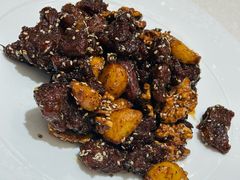 黑椒蒜子牛肉粒-大铁勺新津菜(熙悦汇店)