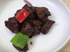 黑椒牛肉粒-玫瑰厅上海菜(兴国路店)