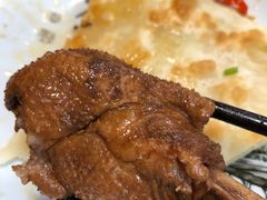 -北京龙庆四季香农家饭庄·灶台鱼·碳烤虹鳟鱼(龙庆峡店)