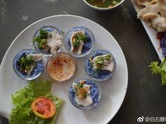 猪肉椰浆细面-蝶豆花蓝面条