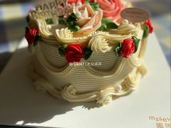 繁花·白脱奶油蛋糕-蜜思琪蛋糕(民生路店)