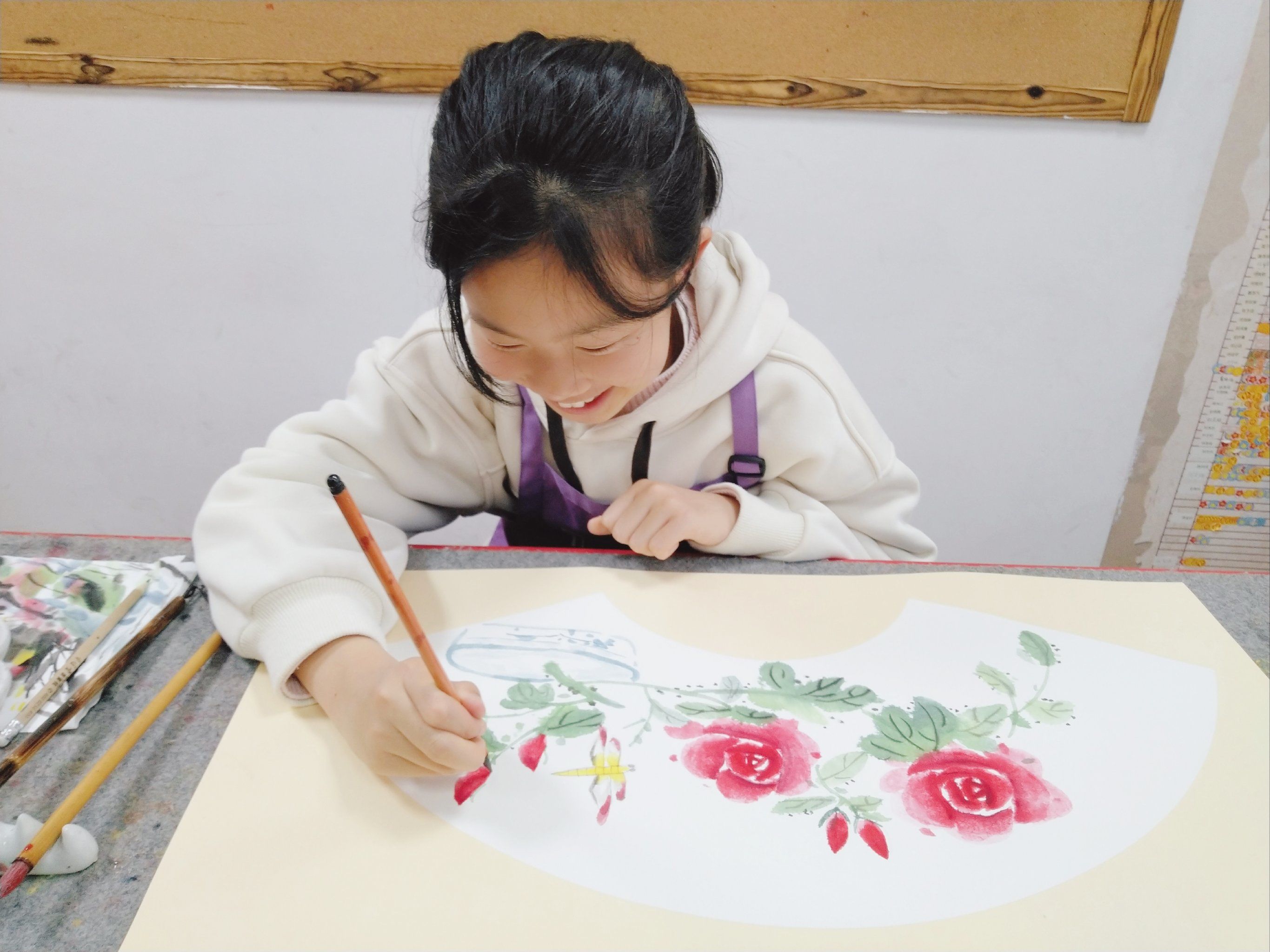 针对3—12岁青少儿国画培养#优秀的孩子需要从小培养