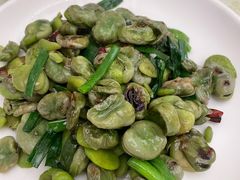 小葱爆蚕豆-群乐饭店(滨安路店)