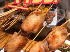 烤鸡翅-聚点串吧·北京烧烤(赵登禹路店)