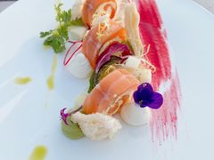 腌制烟熏三文鱼奶油芝士卷-Kathleen's Waitan 凯圣琳江景西餐厅(外滩店)