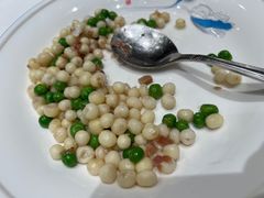 鸡头米炒豌豆-上海老饭店(北京分店)
