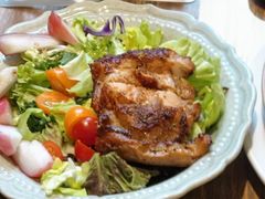 烤鸡肉鲜果主厨沙律-秘密旅行Bonjour(黑金冠 江南西店)