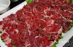 Raw Sliced Fresh Beef