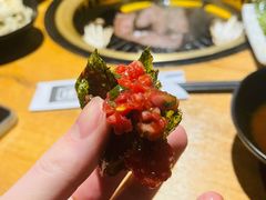 生拌牛肉-炼火烤肉店